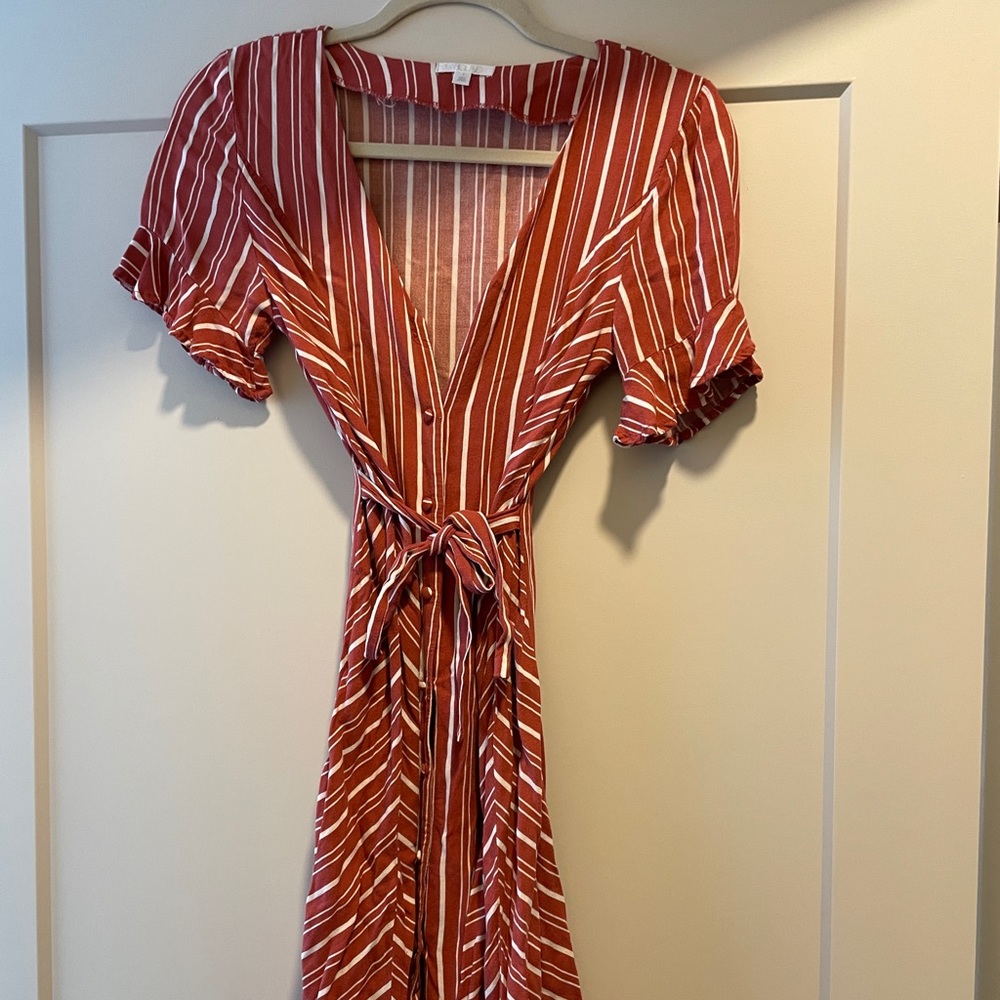 Maroon sundress